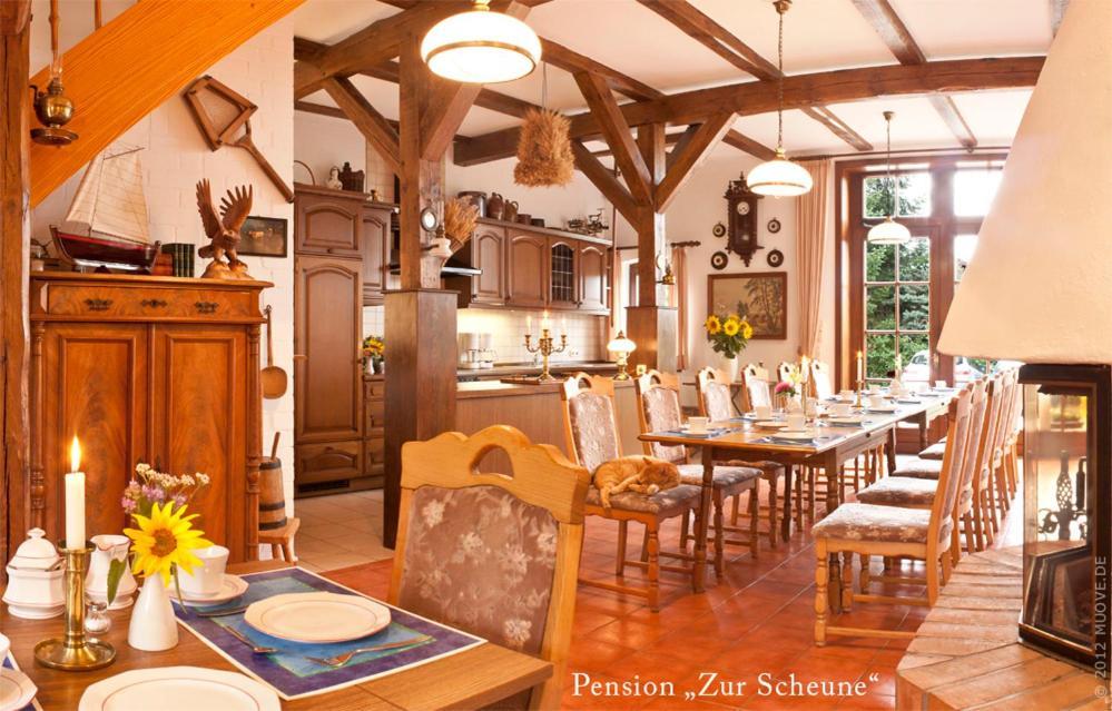 Pension Zur Scheune Plau am See Dış mekan fotoğraf