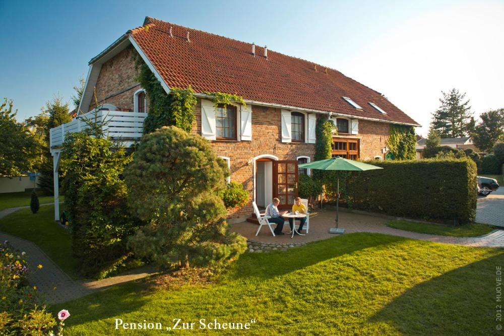 Pension Zur Scheune Plau am See Dış mekan fotoğraf